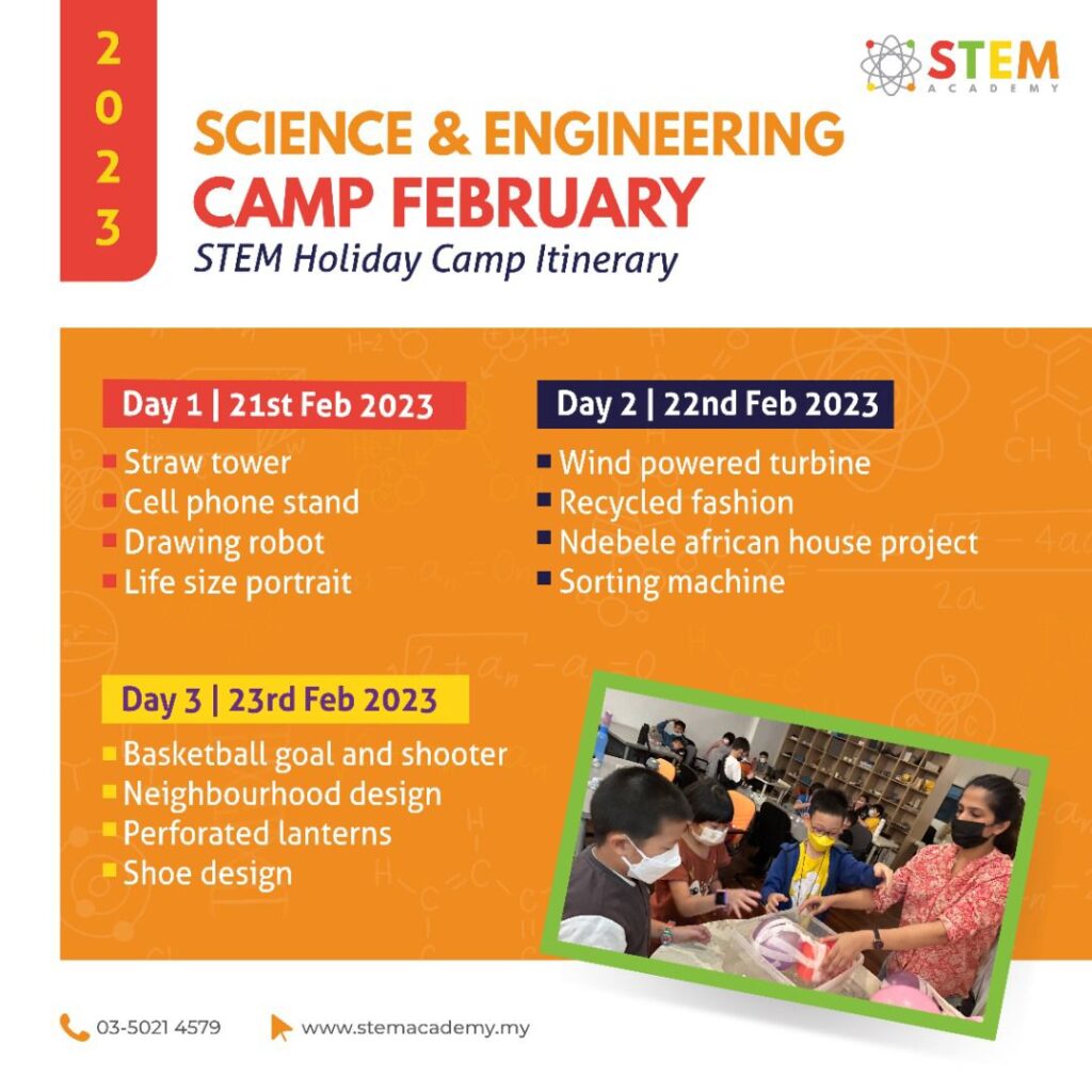 STEM Academy Science & Engineering Camp (6-12 years old)