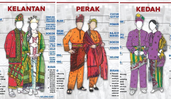 Each Malaysian State Has Its Own Special Traditional Baju