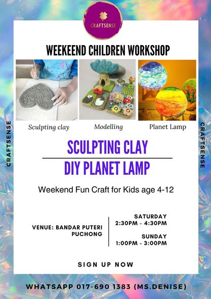 Craft Sense Weekend Children Workshop